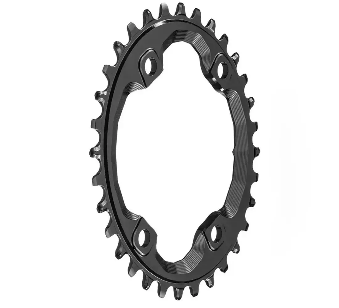 Chainring Absolute Black Shimano 96BCD Oval 34T